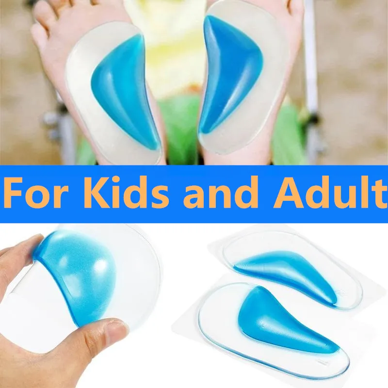 Kids Adult Insole Orthotic Professional Arch Support Insole Flat Foot Flatfoot Corrector Shoe Cushion Foot Care Insert Insoles