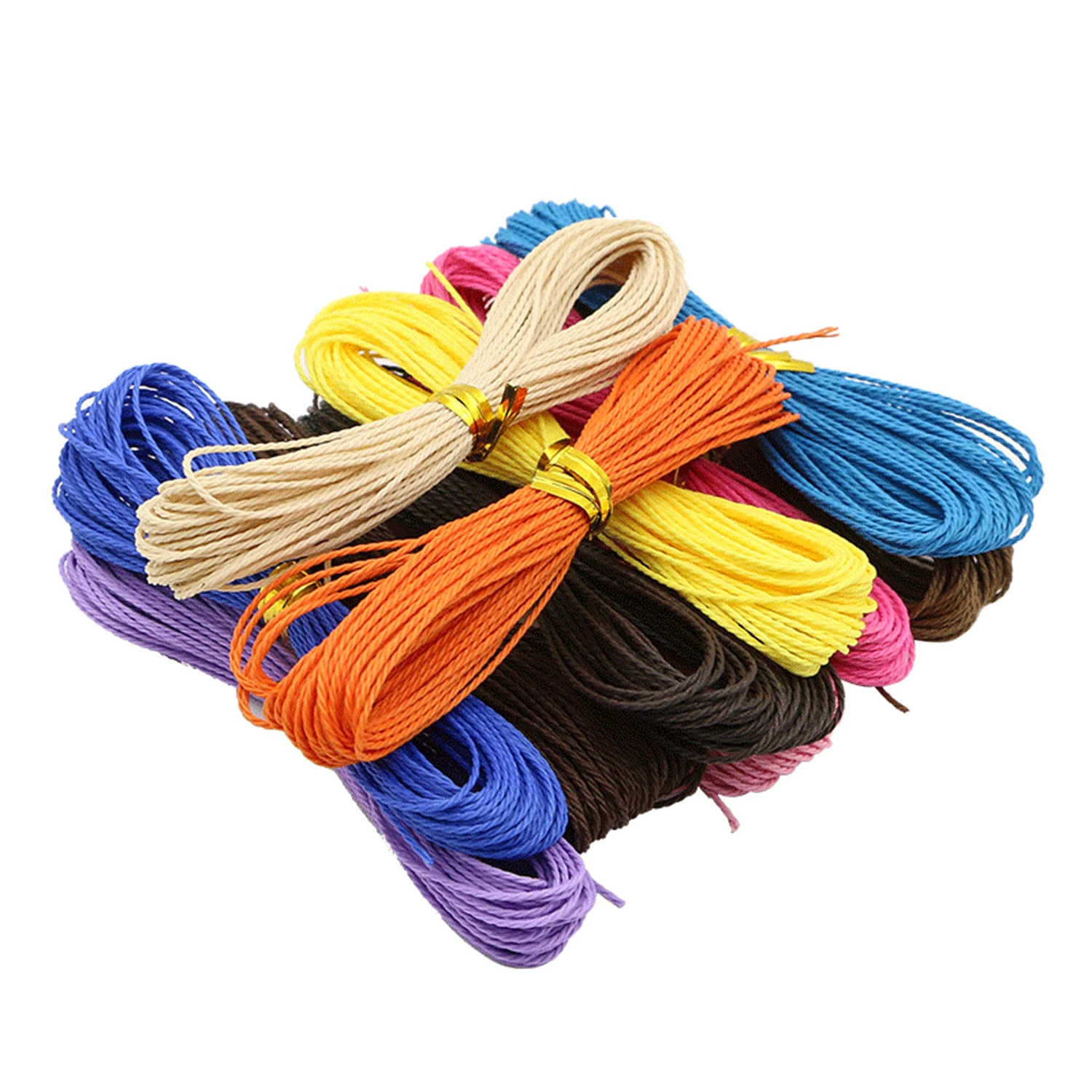 30 Colors Monochrome 10meters For Making Bracelets Or Necklaces Repair Cord String Sewing Leather Hand Wax Stitching DIY Thread