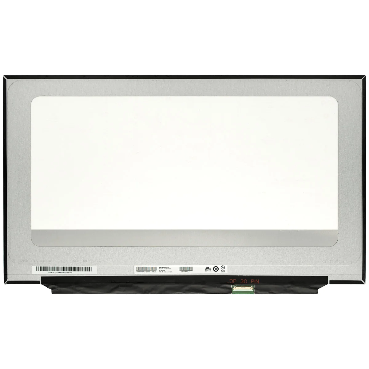 Pantalla LCD para ordenador portátil, pantalla IPS de 17,3 pulgadas, B173HAN04.2, compatible con B173HAN04.3, N173HCE-E3A, N173HCE-E3B, 72%, NTSC, FHD, 1920x1080, 30 Pines, eDP