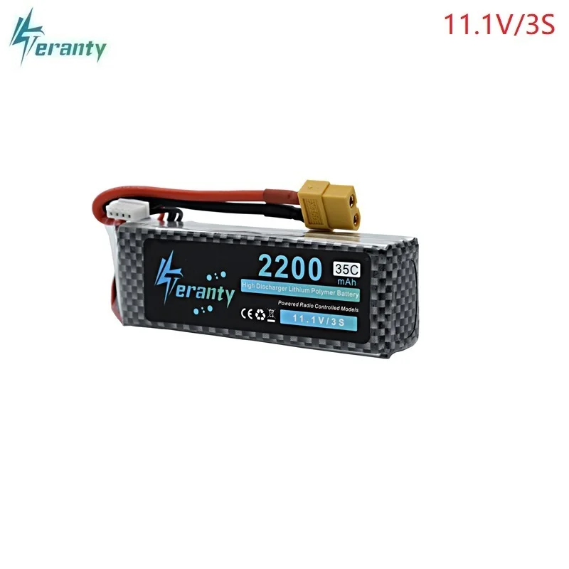 3s 2200mAh 11.1v Rechargeable Bettary for Rc Helicopter RC boat RC Robots 3s LiPo battery for RC Cars toys Car Tanks 5Pcs/sets