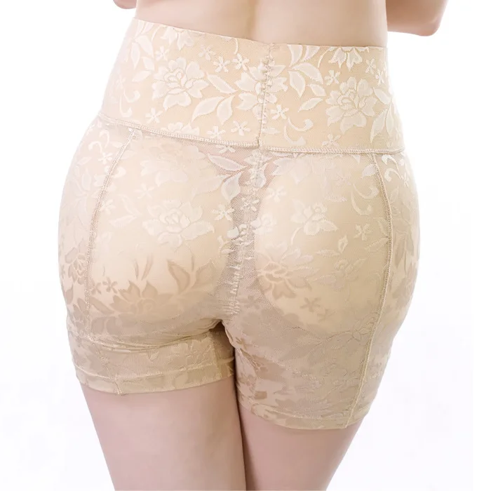 High Waist Fake Ass Sexy Butt Lift Hip Up Butt Enhancer Shaper Panties Push Up Seamless Inserts Underwear Removable Pads L-4XL