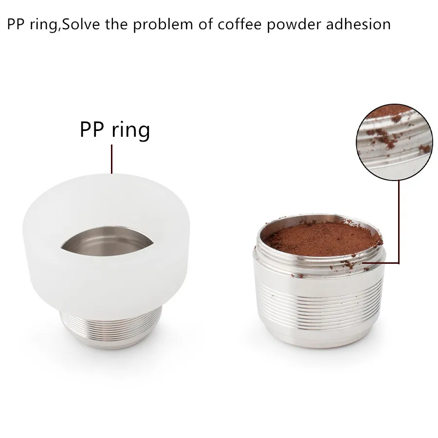 Capsulone/fit for illy X Y coffee Machine maker/STAINLESS STEEL Metal Refillable Reusable capsule fit for illy capsule pod cup