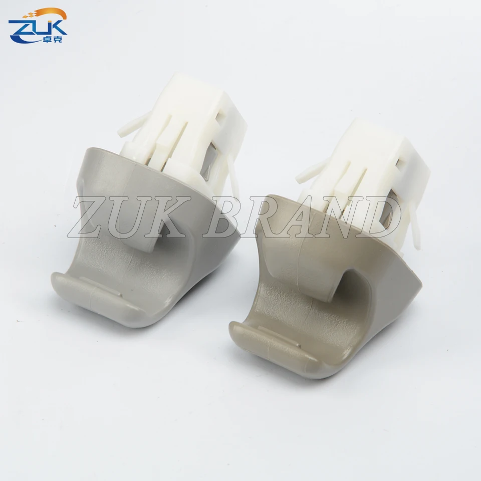 ZUK Genuine Sunvisor Holder Sunshade Antidazzele Visor Clips Fastener For HONDA FIT JAZZ GE6 GE8 CITY GM2 GM3 2009-2014