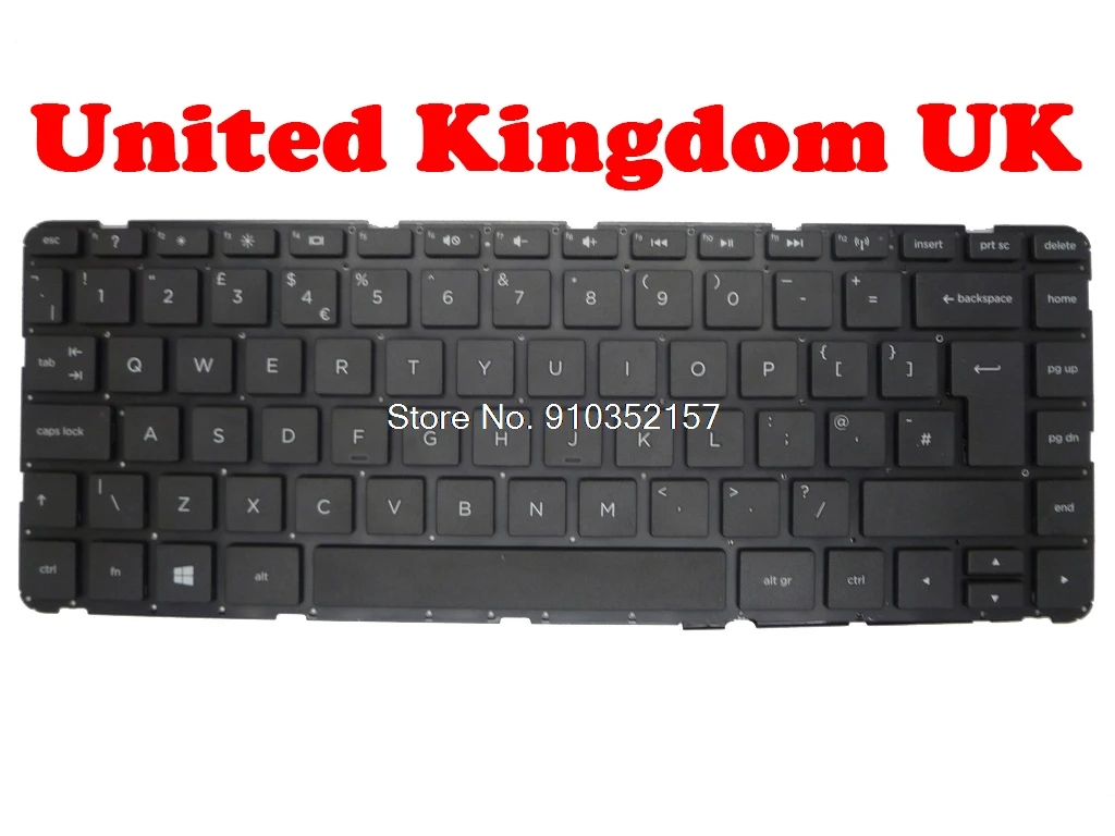 Laptop France FR/UK Keyboard For HP 14-D000 14-D022LA 14-D029LA 14-D020LA SG-59720-2BA SN3125E 55012VD-289-G 747253-001