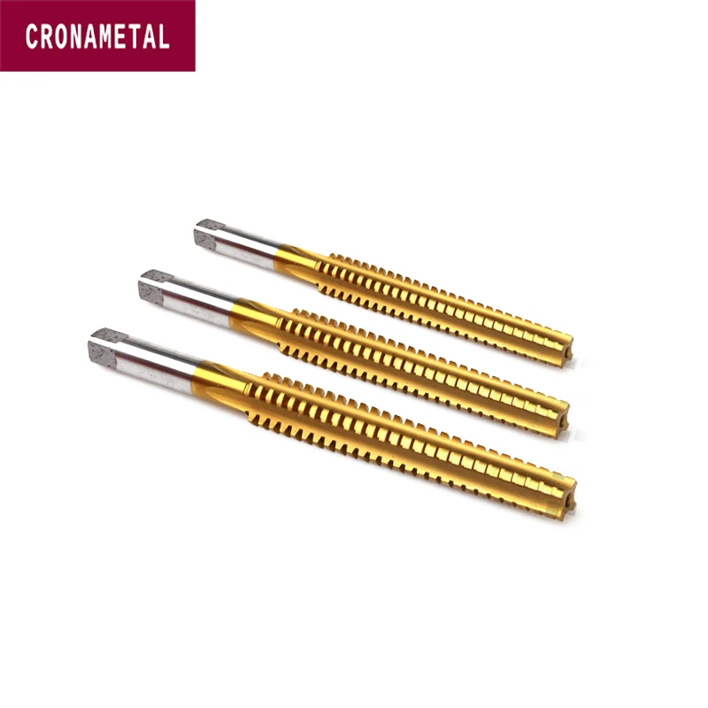 1PC HSS TIN Coating Right Hand Tools TR Metric Machine Screw Tap TR6 TR8 TR10 TR12 TR14 TR16 TR18 TR20 Trapezoidal Thread Tap