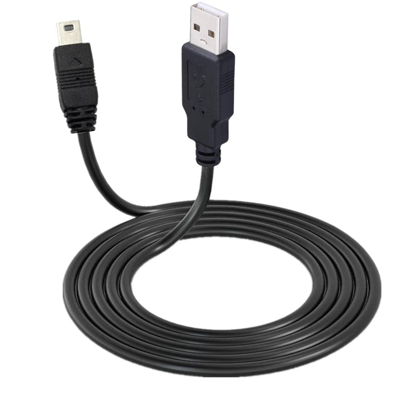 USB2.0 Male to Mini USB UP/Down/Left/Right Angled 90 Degree Fast Data Charge Cable for MP3/MP4 Player Car DVR GPS Digital Camera