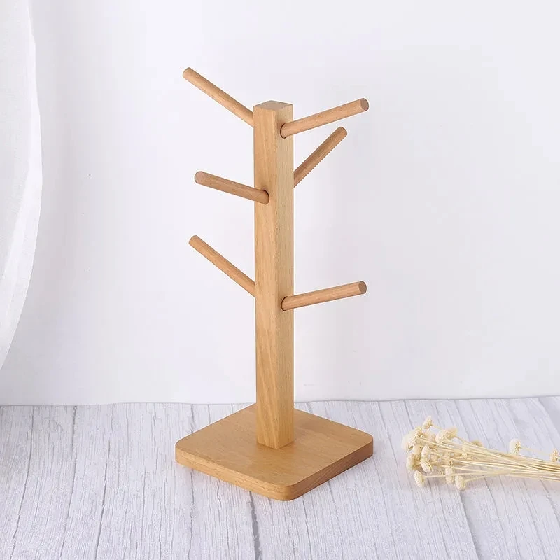 Hanging Organizer Wood Jewelry Display Stand for Necklace Ring Bracelet Showcase Holder Pendant Multifunctional Organizers