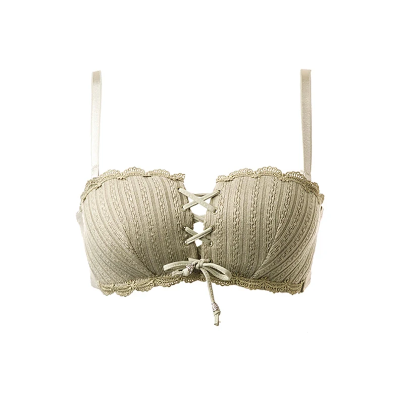 Bra strapless bra no rims or sexy seams Wireless invisible push up bras fashion thin section pretty bra