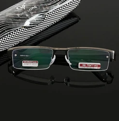 Ultralight Reading Glasses Women Men Resin Eyebrow Frame Bendable Semi Rim Anti Blu Anti Fatigue Classic with Box 1 2 3 to 4