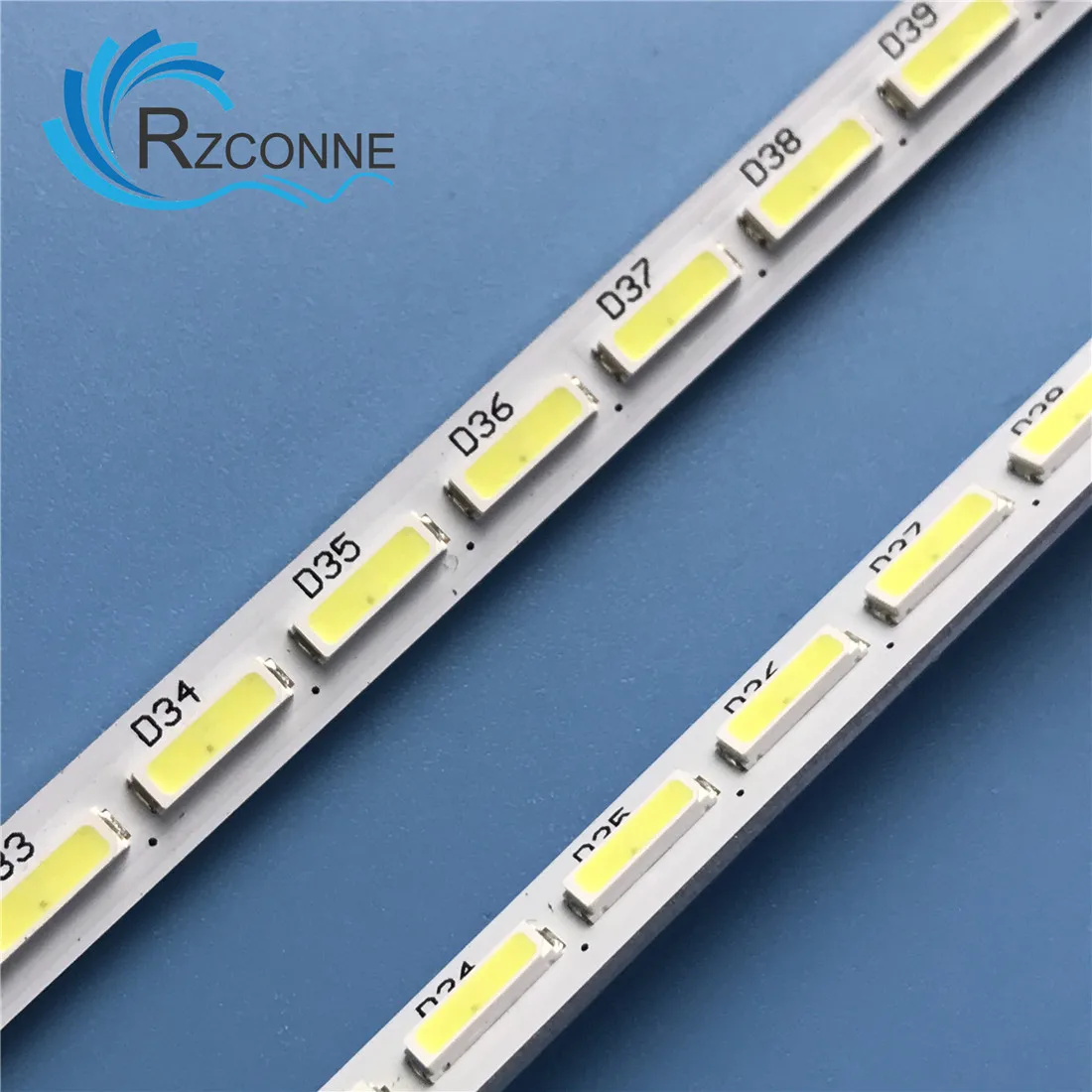 Fita de luz led para retroiluminação 84, empurrador de 65 polegadas