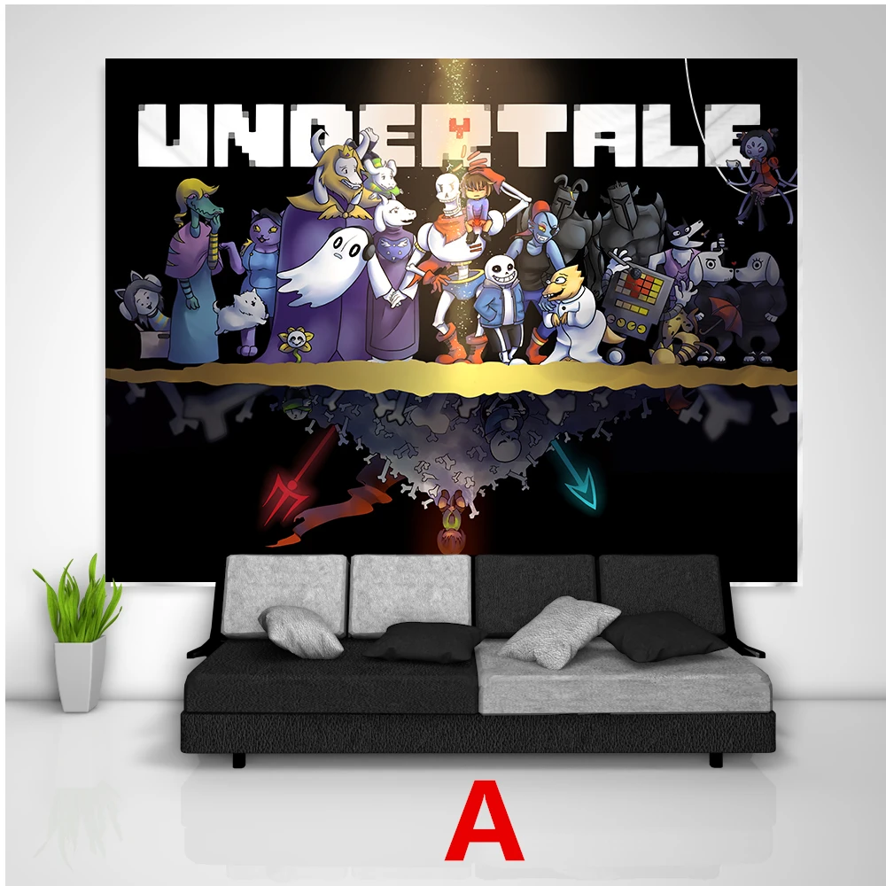 Japan Animation Cartoon Posters Decor Wall Pictures Undertale Canvas Painting for Bedroom Home Decor Wall Art Prints No Frame