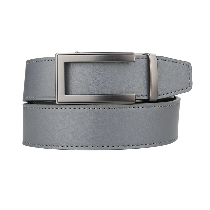 Famous Brand Belt Men Top Quality Genuine Luxury Leather Belts for Men Strap Male Metal Automatic Buckle 3.5cm Man Golf Belt