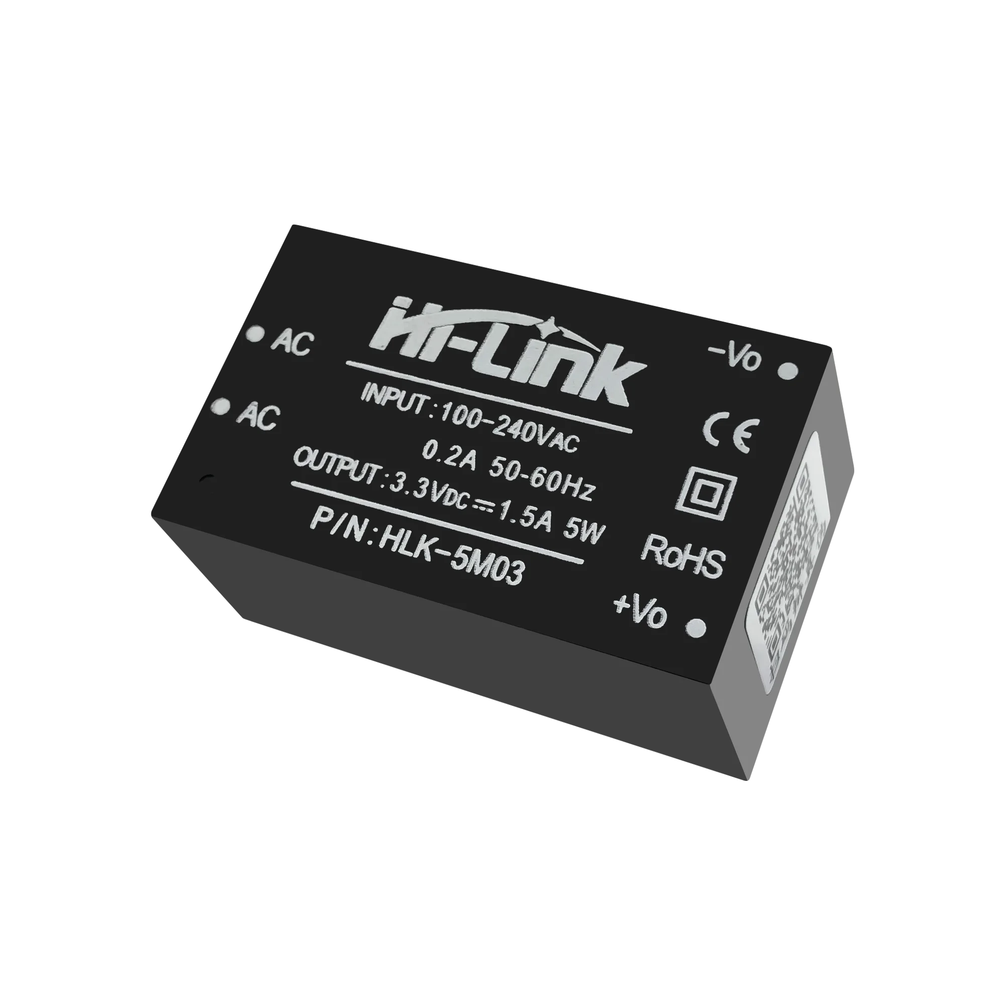 Mini módulo de fuente de alimentación inteligente para el hogar, convertidor de CA y CC, 220V a 3,3 V, 5W, HLK-5M03, lote de 10 unidades, envío gratis