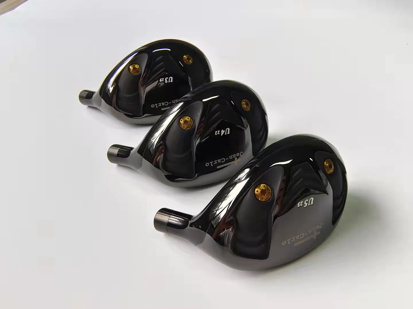 Jean Carlo Maraging 455 Steel Golf Hybrid Heads, Black Color