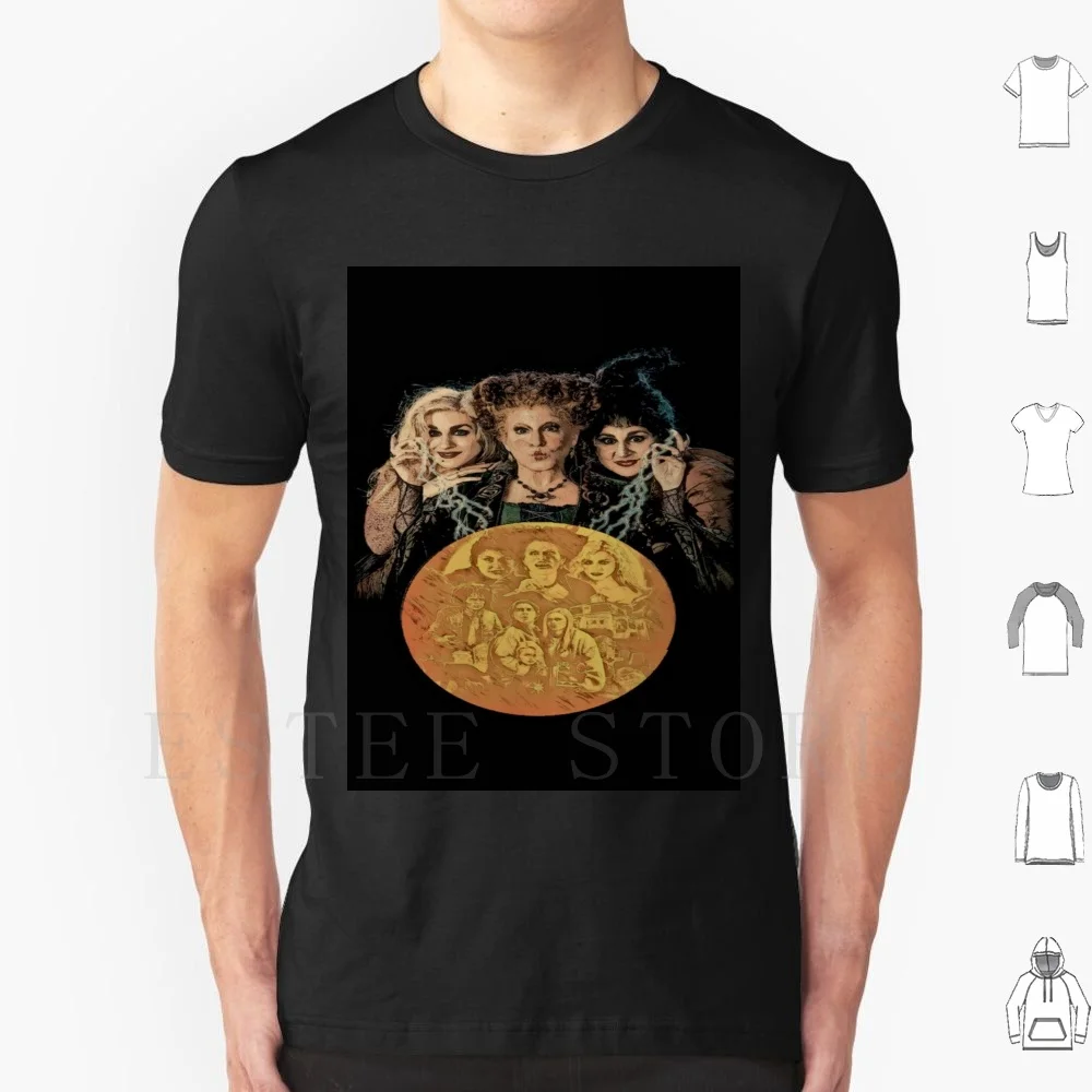 Hocus To The Pocus T Shirt Print Cotton Witches Witch Halloween Movies Movie Cat Black Cat Sanderson Sisters Fan Art Winifred