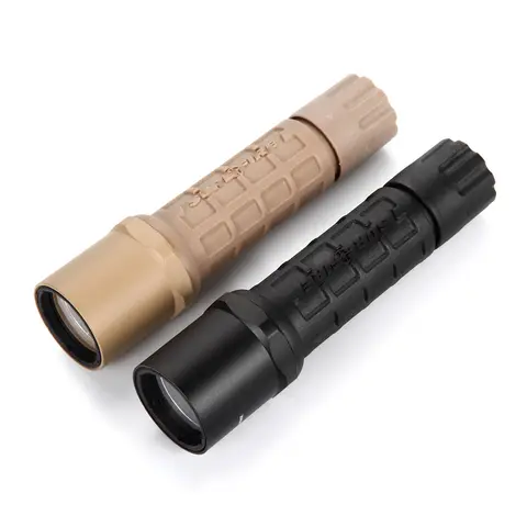 600 Lumen LED Flashlight R2 G2 Tactical Torch Flash Light use 2x16340 RCR123A battery for surefire torch AG2X-D-BK