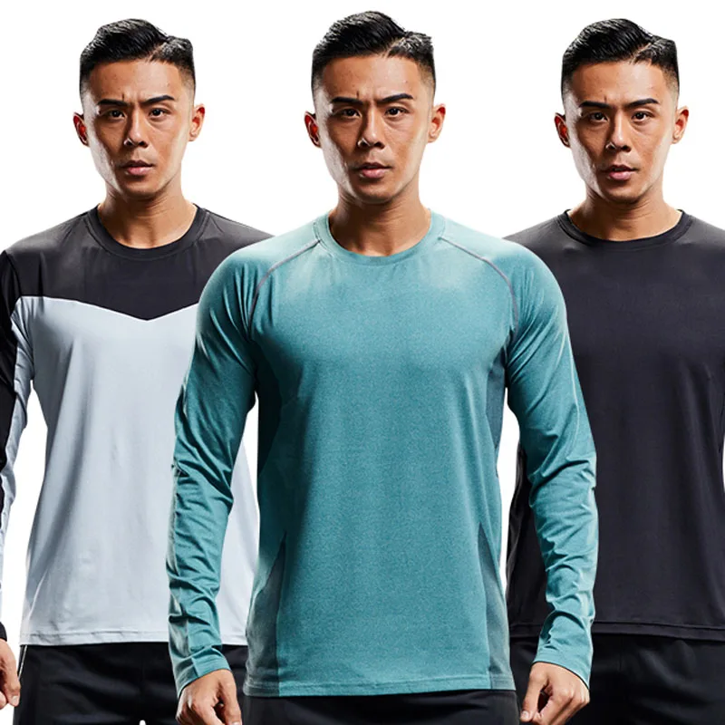 Men gym fitness shirt sportswear male gym running shirt basketball jerseys training shirt casual shirt