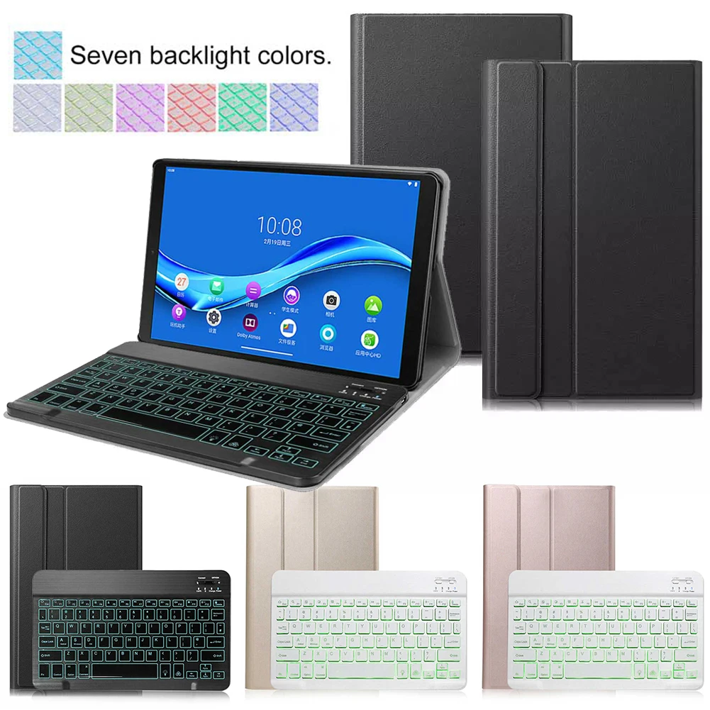 Tablet Keyboard Case for Lenovo Tab P11 TB-J606F Bluetooth Backlit Keyboard Leather Cover for Lenovo Tab P11 Pro 11.5 Shell