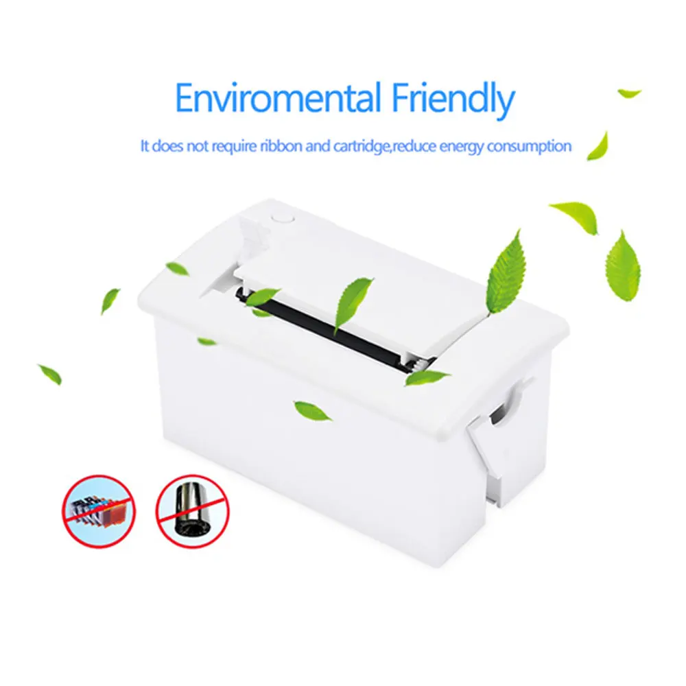 58mm Panel Embedded Thermal Printer Kiosk Mini Receipt Printer with Interface RS232 TTL  USB Use for ESC POS Arduino