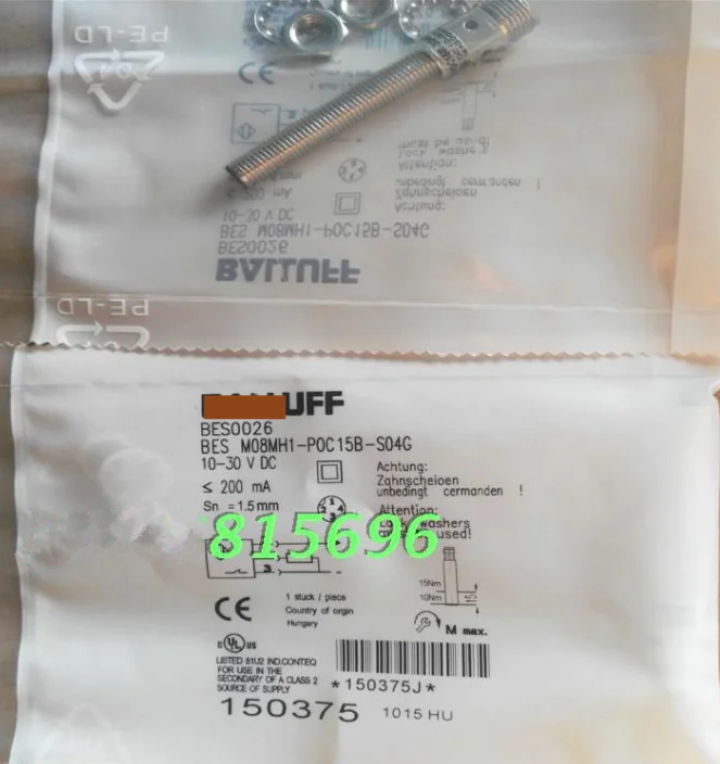 

BESM08MH1-POC15B-S04G inductive proximity switch sensor spot