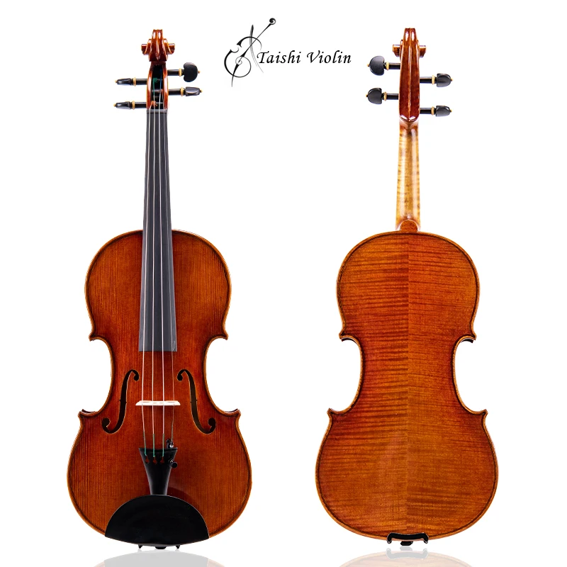 

Copy Antonio Stradivari 1715 Violin!European wood! Strong and Deep Tone!Free Shipping!AUBERT Bridge!Thomastik VIT100 Strings