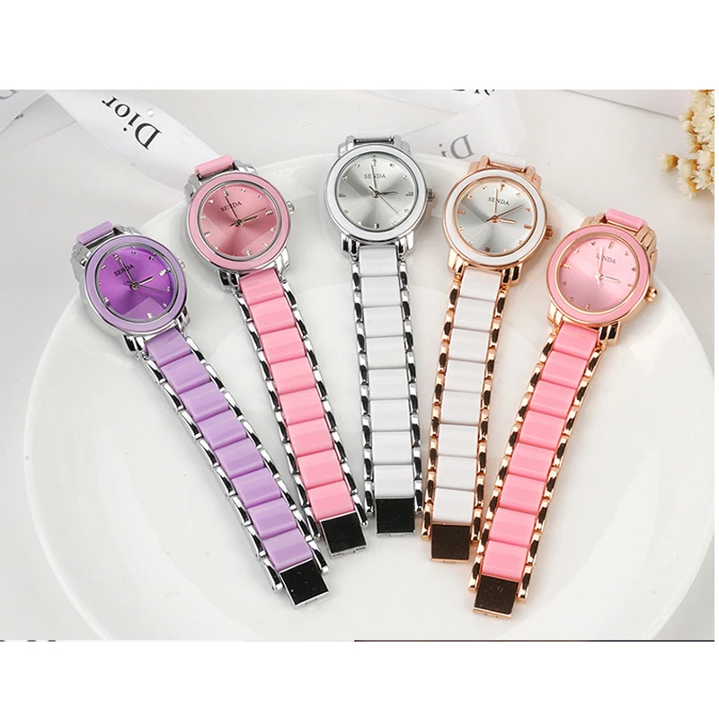 Women Watches Top Brand Luxury Waterproof Rose Gold Bracelet Watch Women Ceramics Quartz Watch Ladies 2022 Reloj Mujer Elegante