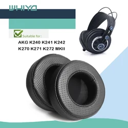 Whiyo-交換用イヤーパッド,akg k 240 241 242 270 mkiiクッション,スリーブ,ベルベットイヤパッド,カップ,271 272