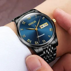 Swiss Genuine Ultra-thin Watches 2019 Men's Automatic Mechanical Watches Refined Steel Waterproof  Thin Style Watches