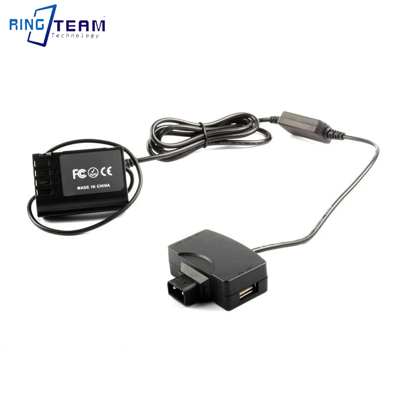 D-Tap to USB Adapter Connector 5V to DMW-BLK22 Dummy Battery DMW-DCC17 DC Coupler for Panasonic DC-S5 DC-S5K Lumix S5