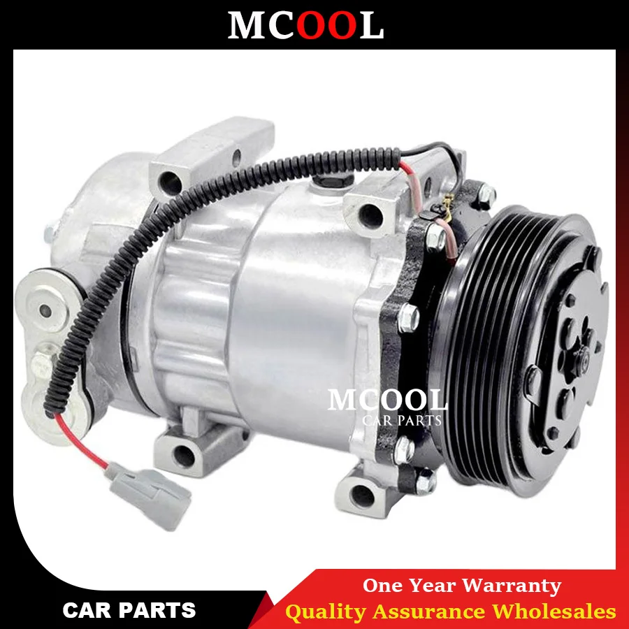 Sanden 4691 4770 4826 AC Compressor For Jeep Cherokee Wrangler/Dodge Dakota 1996-2002 55036340 55037205AH 55037205AI RL056108AE