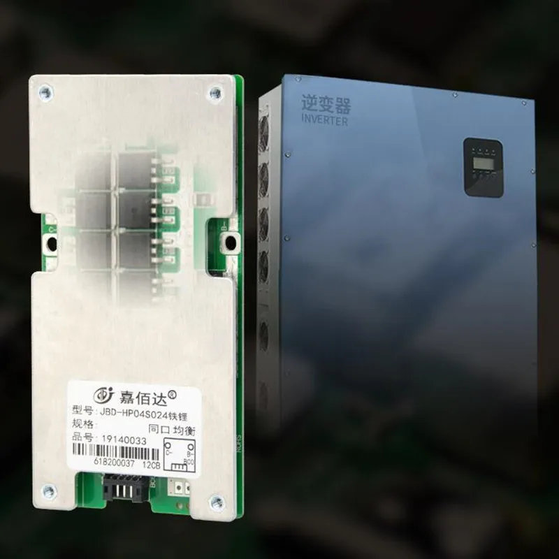Placa de proteção de bateria de fosfato de ferro-lítio bms 14.6v lifepo4 com inversor de equalização de porta comum bms