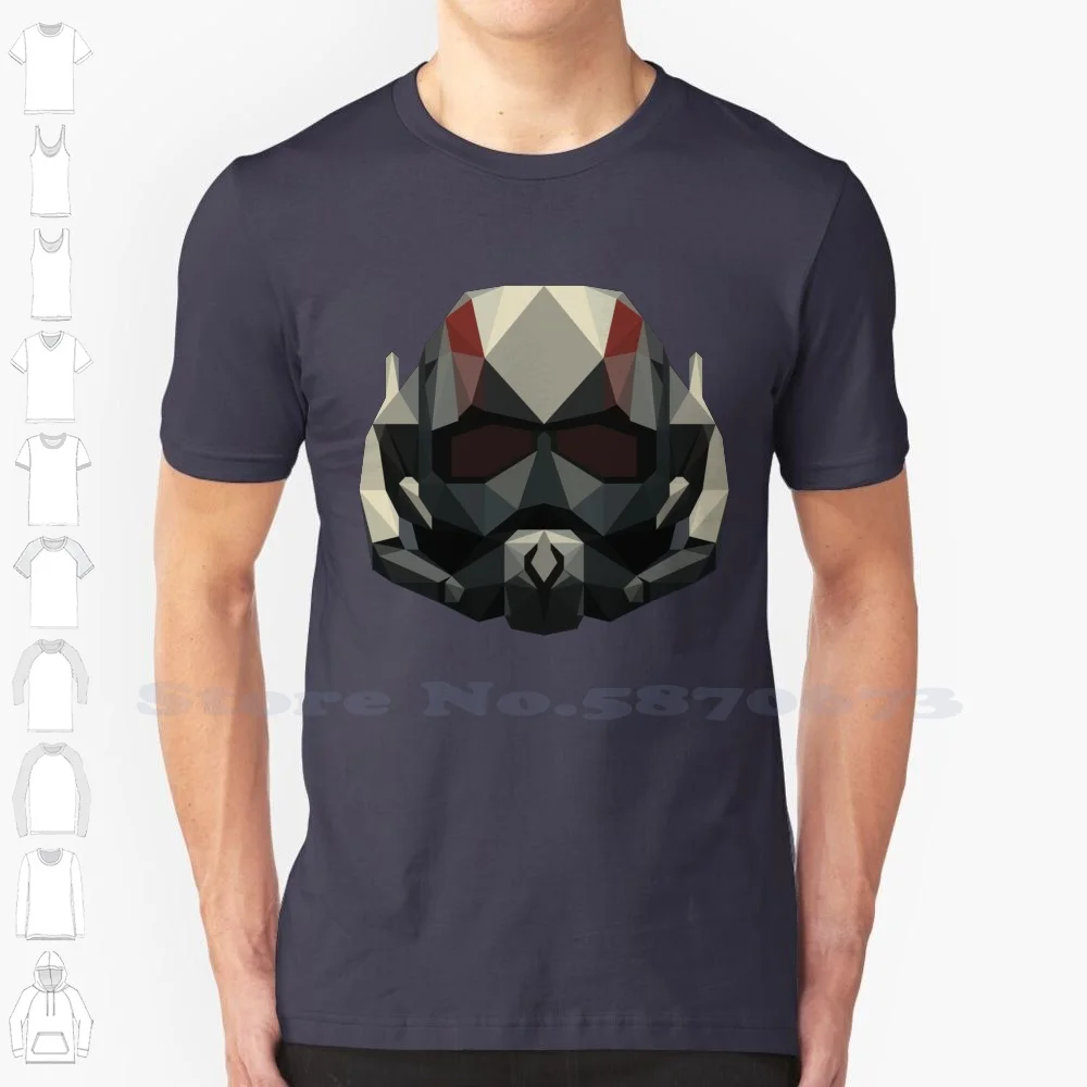 Antman Helmet Fashion Vintage Tshirt T Shirts Antman Ant Man Ant Man Mcu Low Poly Low Poly Helmet Costume