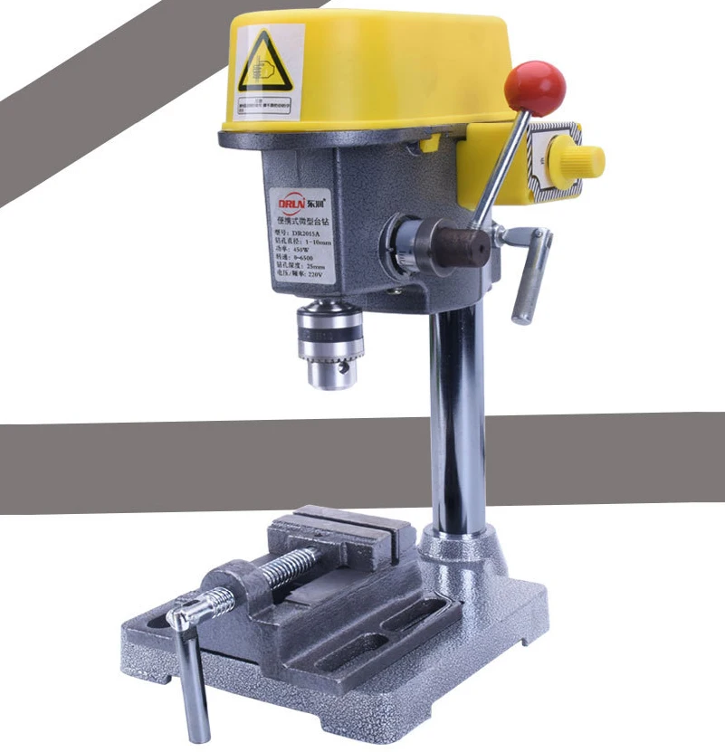 Miniature Bench Drill Mini Bench Drill Small Bench Drill Electric Drill Efficient All Copper Motor High Power Drilling Machine