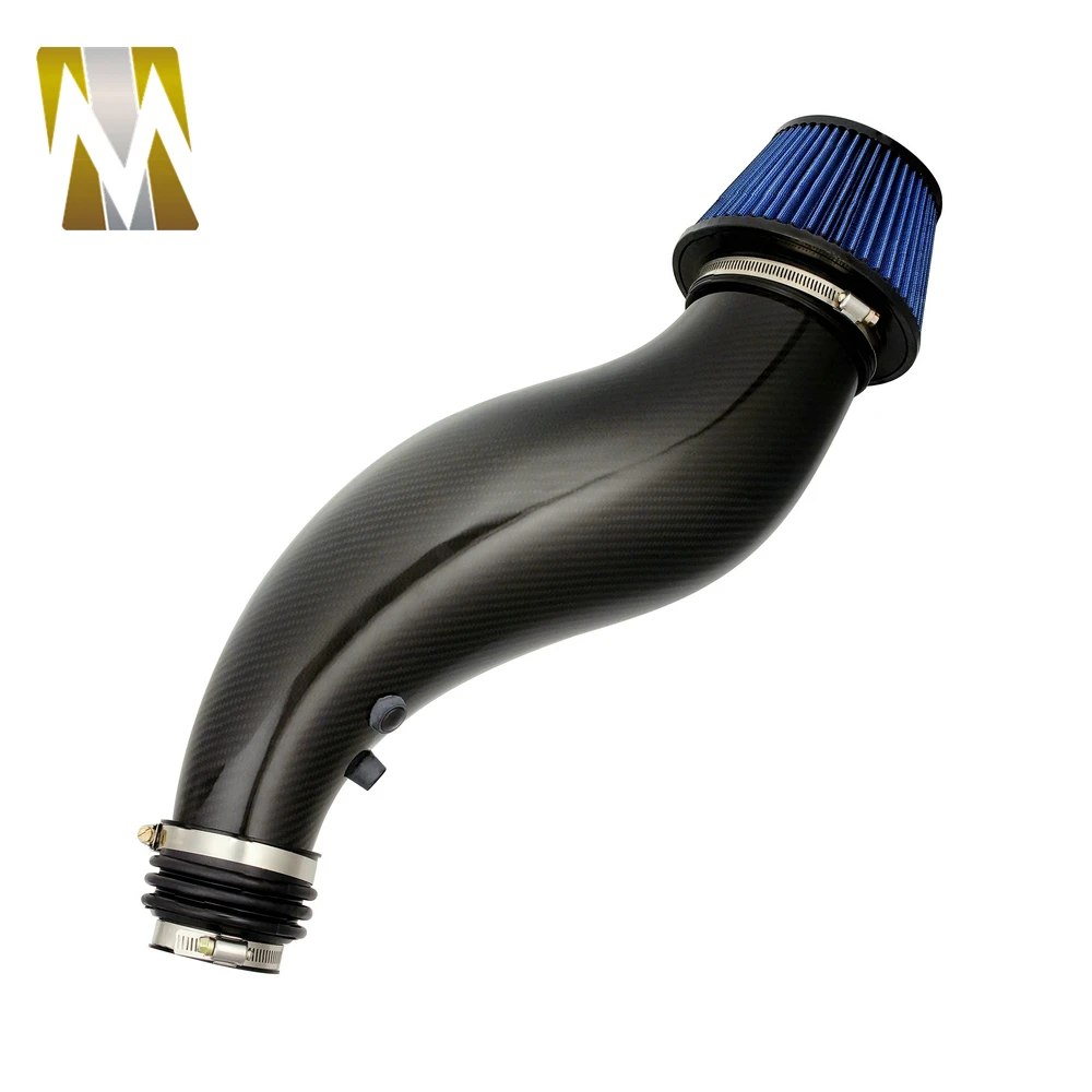 For Civic EK Car Hood Cold Air Intake Pipe With Air Filter For Civic EG Carbon Fiber Auto Part Accessories 1992-2000