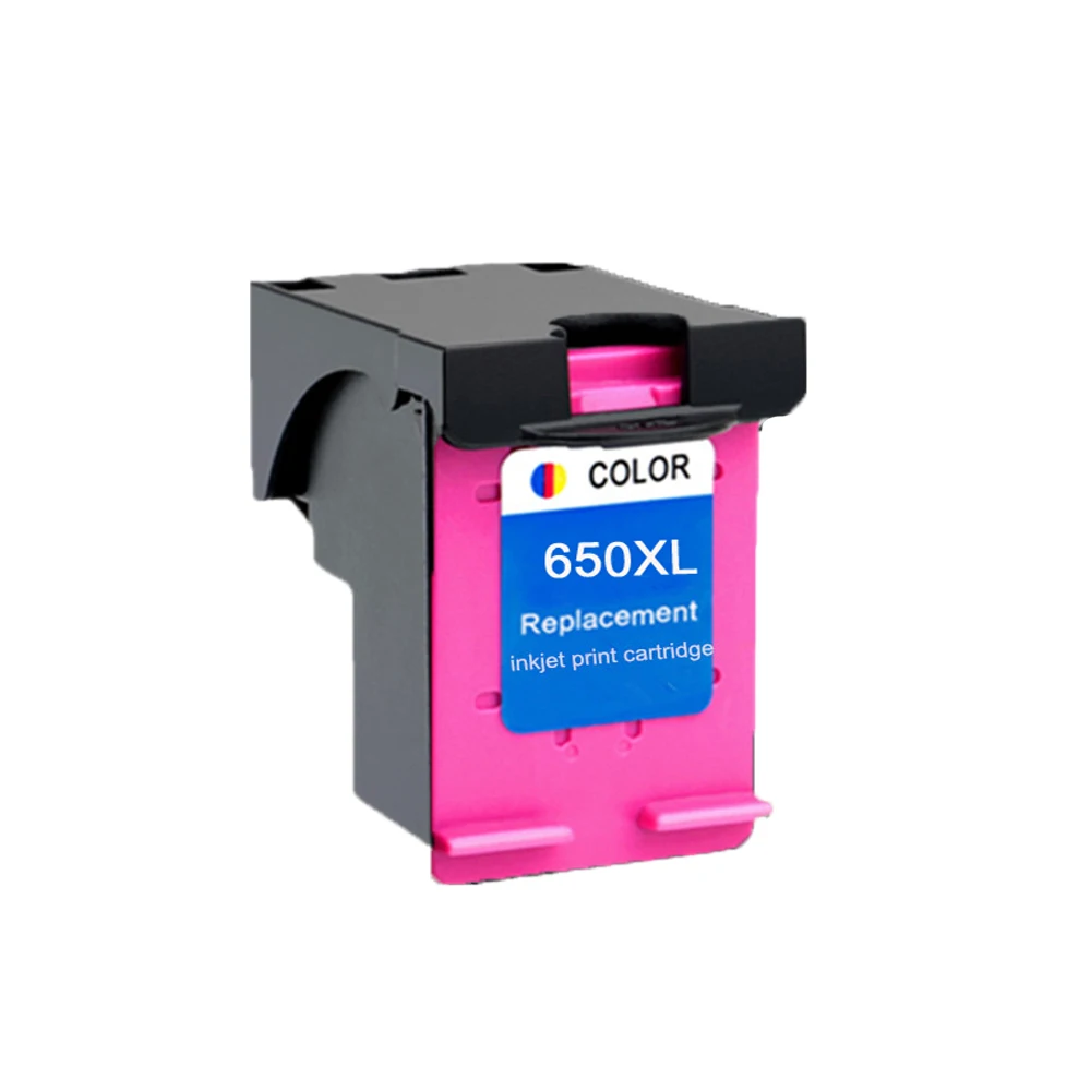 Compatible Ink Cartridge 650XL Replacement for HP 650 XL for HP650 Deskjet 1015 1515 2515 2545 2645 3515 3545 4515 4645 printer