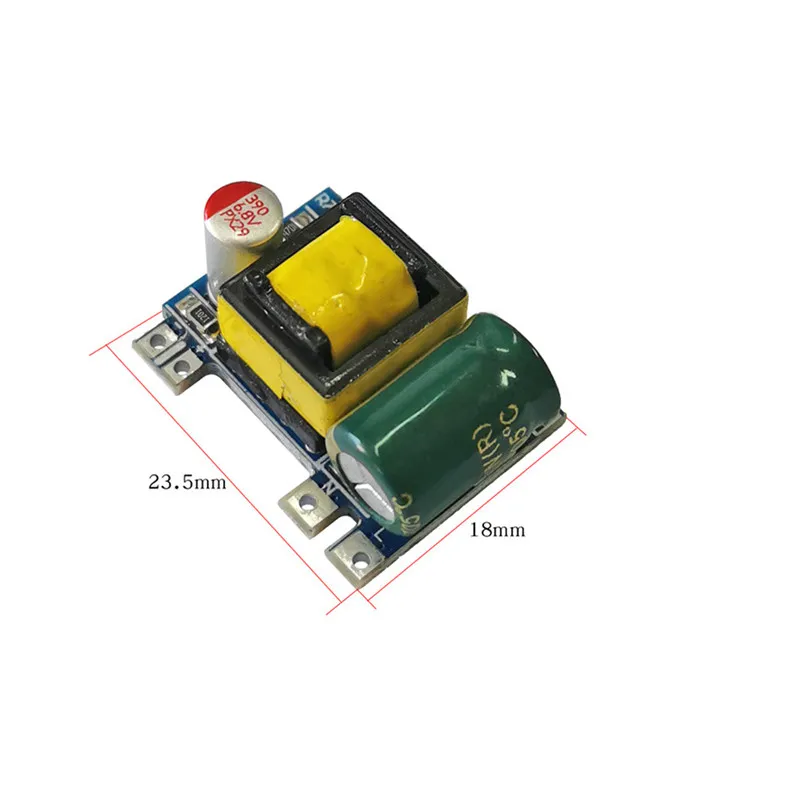 1Pcs Ac-Dc Buck Down Module Precisie 5V700mA 3.5W Isolatie Switch Power Module 220-5V voeding
