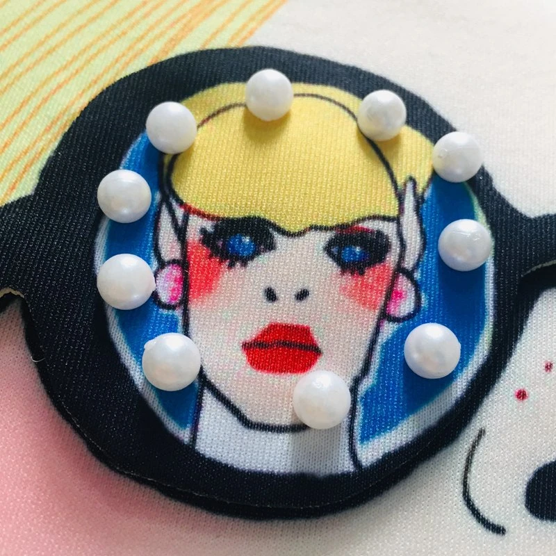 Big Size Cool Glasses Girls Styles Sew On Patches Fashion Lady Patches For Clothing DIY On Coats Jackets Applique For Women