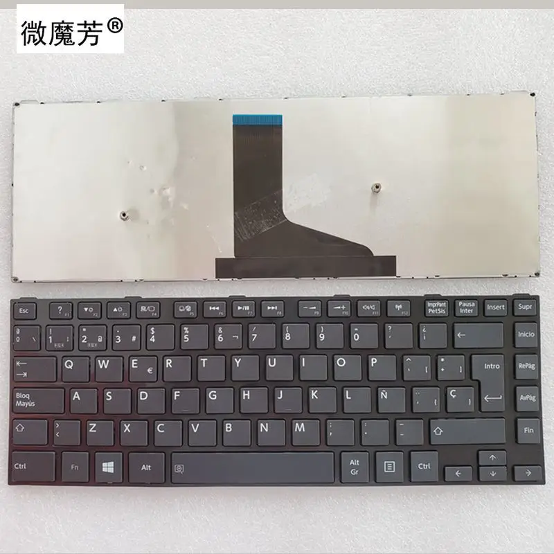 

NEW SP for Toshiba satellite L40-A L40-SP L40D-A L40DT-A L45-A L45D-A L45T-A Not C45-A Keyboard Spanish Teclado Laptop