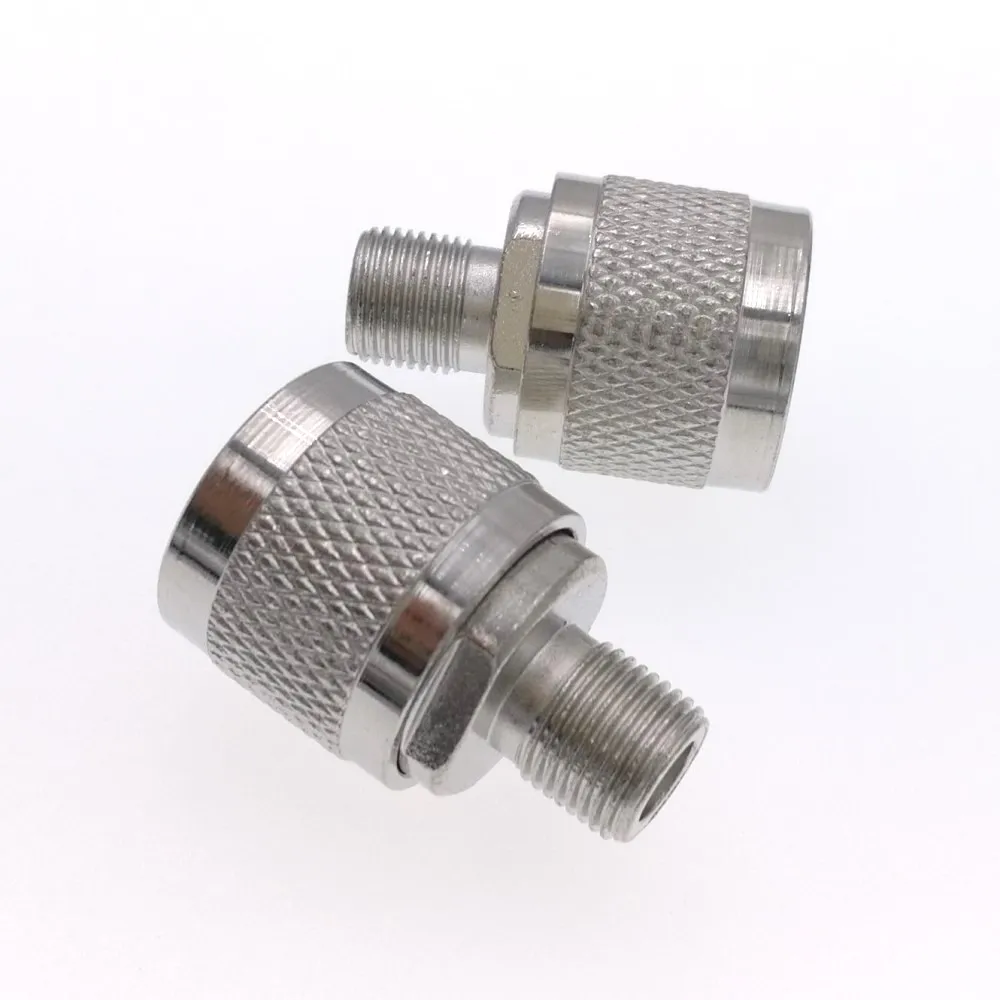N Plugue Macho Para F Fêmea Conector do Adaptador RF-Liga de Zinco