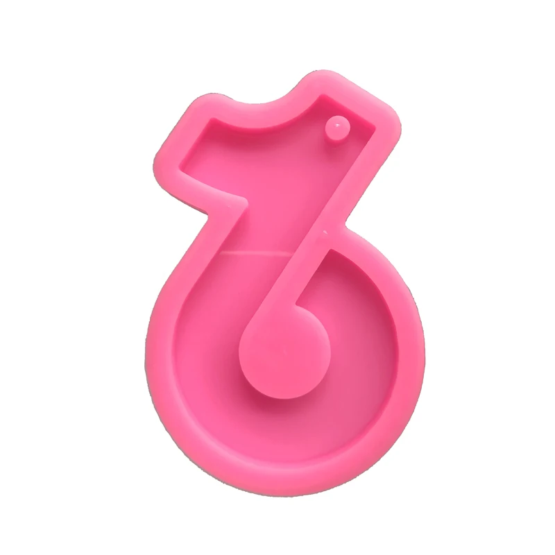 Musical Note Fondant Cooking Tools Silicone Fondant and Paste Mold Diy Cake Decorating Polymer Clay Resin Candy Cake Sculpey