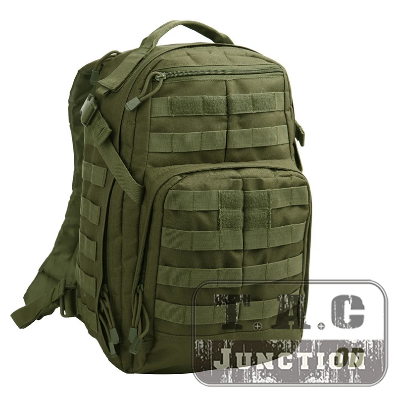 Zaino tattico 24L Bug Out Bag zaino militare MOLLE regolabile per caccia assalto sopravvivenza escursionismo tutti i giorni all\'aperto