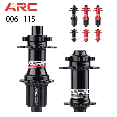 

ARC Bicycle Hubs Sealed Bearing MTB Mountain Bike Hubs Quick Release 32/28/36Holes Disc Brake QR4 Bearings HG 8 9 10 11 12 Speed