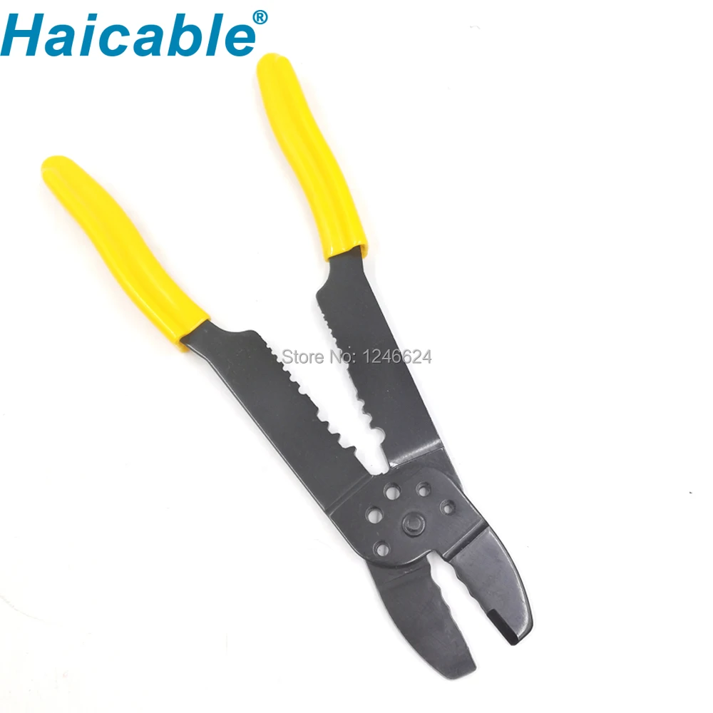 اليد دليل كابل تجريد أداة HS-313 النحاس سلك متجرد ل متعددة الوظائف تجريد المدى: 0.75-6mm2