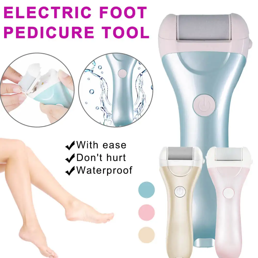 

Electric Grinder Pedicure Tools Replacement Head Feet Care Hardness Dead Skins Polishing Callus Remover For Foot Heel Skin USB