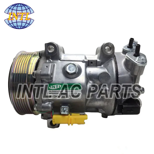 

Sanden SD7C16 Auto Ac compressor for Peugeot 307 Citroen C4 Fiat Lancia 9651911480 9671216780 6453QN 6453QL 6453ZA 6453WN 6453WP