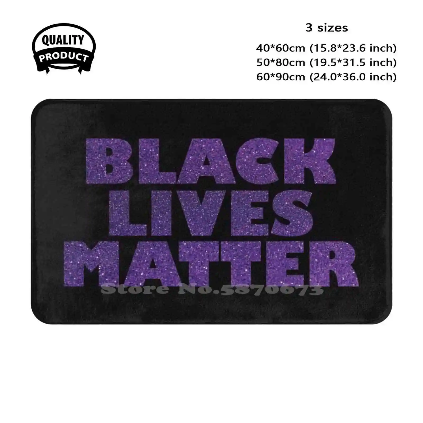 Black Lives Matter Soft Cushion Home Carpet Door Mat Car Rug Defund The Police Catfish Black Lives Matter Latinos For Black