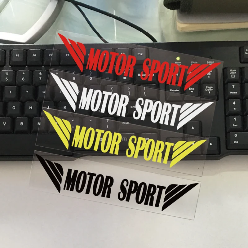 Светоотражающие наклейки на автомобиль, 18x3,8 см