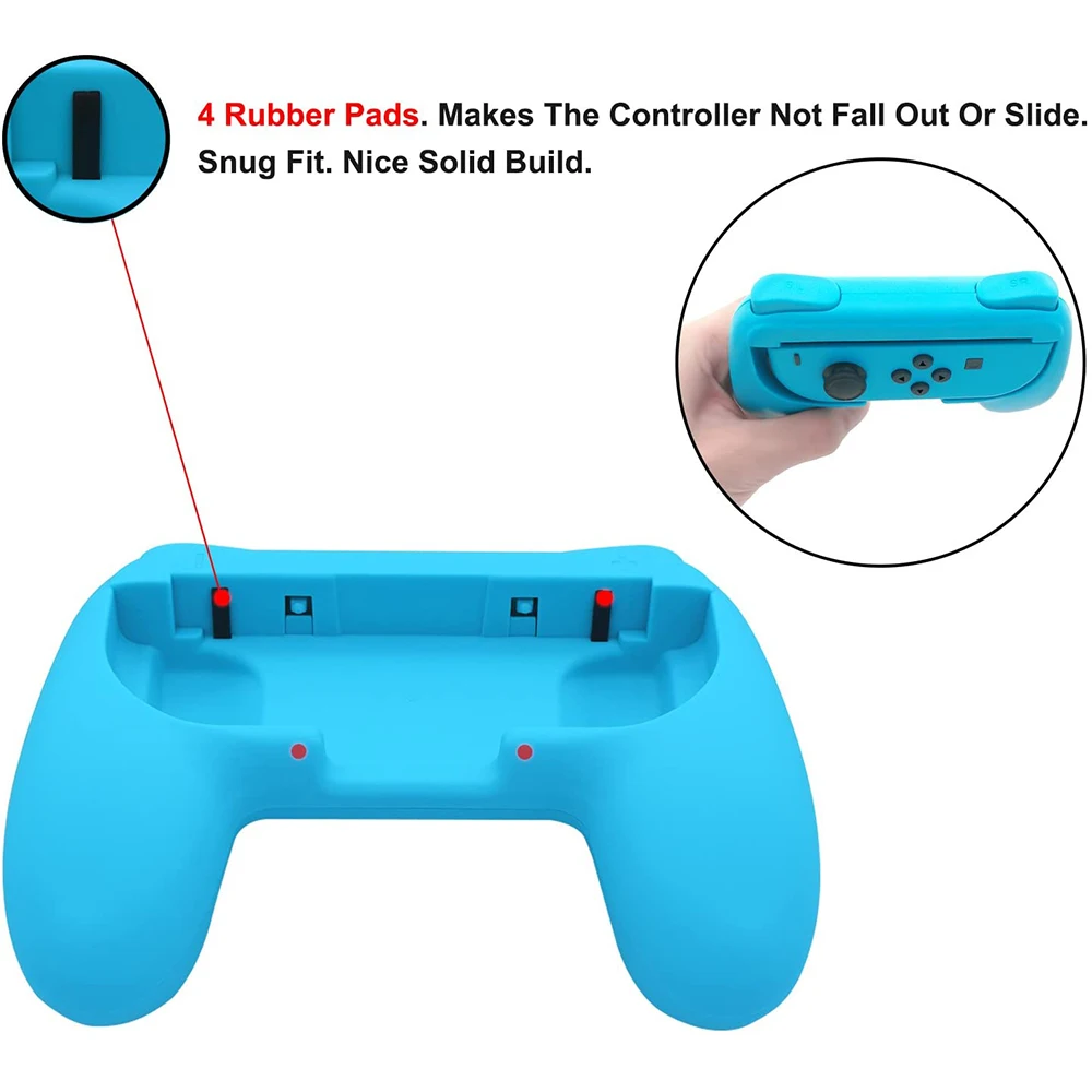 Left+Right Joycon Bracket Holder Handle Hand Grip Case for Nintend Switch NS Joy-Con Controller Gamepad HandGrip Stand Support