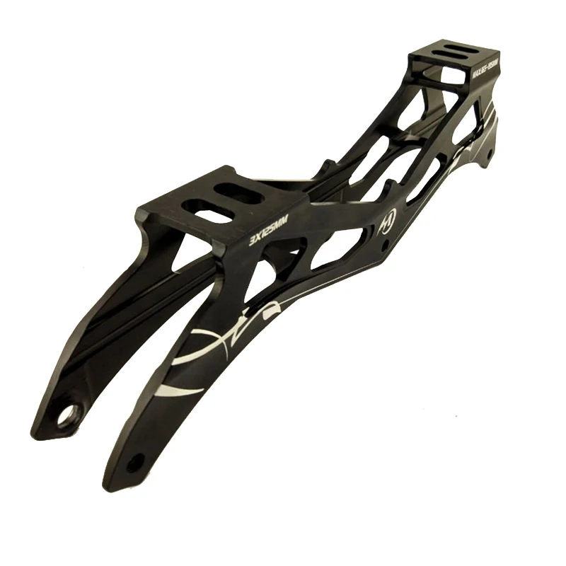 انلاين سرعة الزلاجات الإطار عجلة تحمل مزيج ل 3X125mm قاعدة التزلج 165 إلى 195mm جبل K9 280mm