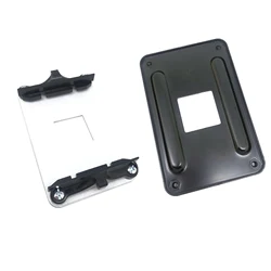 Soporte para enfriador de CPU de placa base, placa trasera de Metal para enchufe AMD AM4, negro